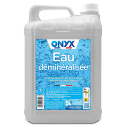 Eau déminéralisée, bidon de 5 litres