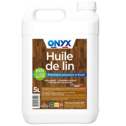 Huile de lin, bidon de 5 litres