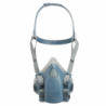 Demi masque gaz/poussière en silicone confort K7503 TAILLE L