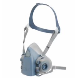 Demi masque gaz/poussière en silicone confort K7503 TAILLE L
