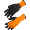 Gant chaud orange enduit latex TAC30R