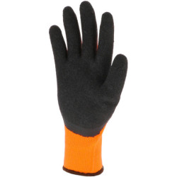 Gant chaud orange enduit latex TAC30R