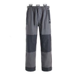 Pantalon de pluie PIRANHA gris et noir
