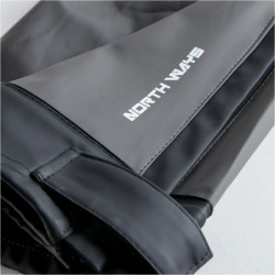 Pantalon de pluie PIRANHA gris et noir