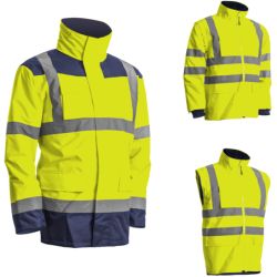 Parka 4 en 1 KANATA jaune