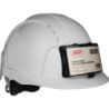 Casque de chantier EVOLITE porte badge blanc