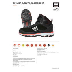 Chaussure de sécurité haute CHELSEA EVOLUTION 2
