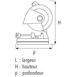 TRONCO DISQUE FIBRE SIDAMO MCA350 A