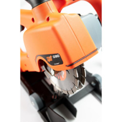 Rainureuse D90 + 2 disques XTREM universel dimension 150