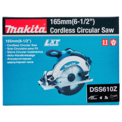 Scie circulaire DSS610Z 165mm