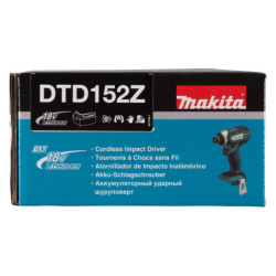 Visseuse à chocs DTD152Z 18V li-ion 165nm SOLO