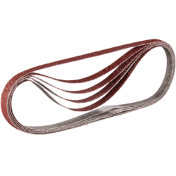 Bandes abrasives 533x9mm grain 80 quantité 5