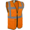 Gilet haute visibilté orange GARO