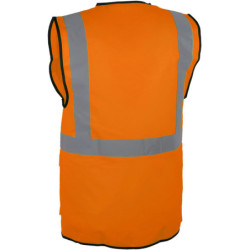 Gilet haute visibilté orange GARO