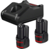 Pack 2 batteries Bosch GBA 12V 3.0Ah + GAL 12V-40