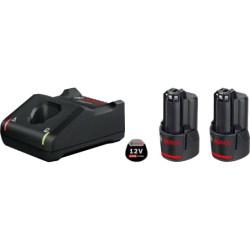 Pack 2 batteries Bosch GBA 12V 3.0Ah + GAL 12V-40