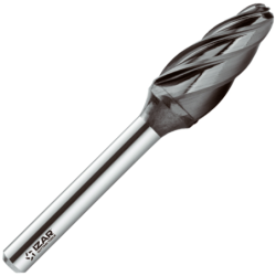 Fraise lime rotative carbure ogive 12,70mm