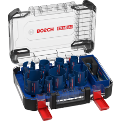 Coffret Bosch 11 trépans EXPERT Carbure Multimatériaux diamètre 20 A 76mm