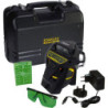 Laser multilignes vert 3 x 360°