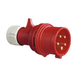 Prise PVC mâle 5x16A