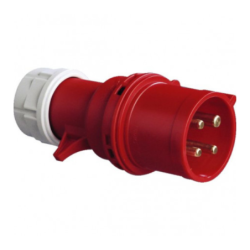 Prise PVC mâle 4x32A