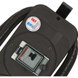 Coffret électrique 16 A triphasé / 220 V