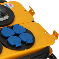 Coffret électrique 16 A / 8 prises monophasées