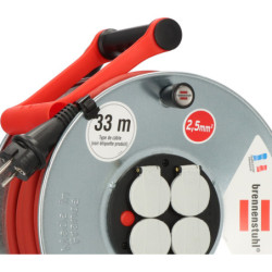 Enrouleur de câble 40 m 3x2,5 mm SILVER XL