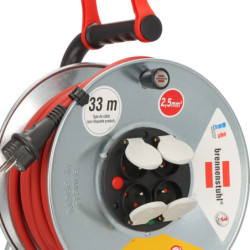 Enrouleur de câble 40 m 3x2,5 mm SILVER XL