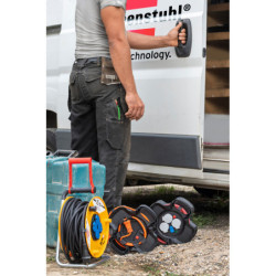 Enrouleur de câble 40 m 3x2,5 mm