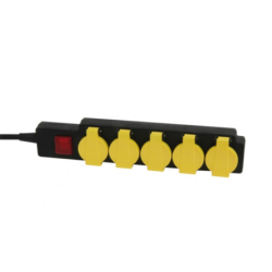 Prise socle 5 prises + INT BP517