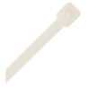 Collier cablage polyam 2.5x160mm blanc sachet 100