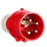 Prise PVC mâle 5x16A inverseur de phases