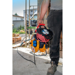 Enrouleur de câble 25 m 3x2,5 mm
