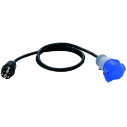 Prise adaptateur câble 1,50 m H07RN-F CEE femelle
