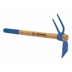Serfouette forgée panne et fourche 30 cm avec manche