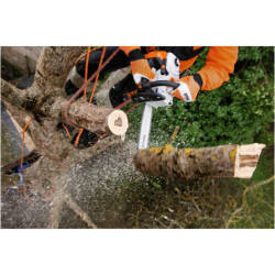 Tronçonneuse thermique STIHL MS201T guide de 35cm