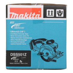 Scie circulaire DSS501Z 18V 136mm