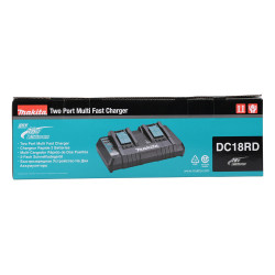 Chargeur rapide 18V double DC18RD
