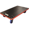 CHARIOT ROULEUR 450KG 700X500 PLAT. BOIS ANTIDERAP