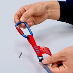 Lot de 2 mousquetons à vis pour outils - 00 50 03 T BK