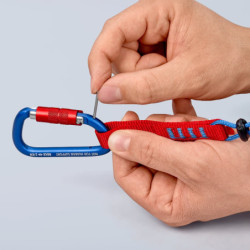 Lot de 2 mousquetons à vis pour outils - 00 50 03 T BK