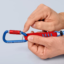 Lot de 2 mousquetons à vis pour outils - 00 50 03 T BK