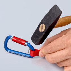 Lot de 2 mousquetons à vis pour outils - 00 50 03 T BK