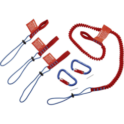 Kit longes et mousquetons à vis pour outils - 00 50 04 T BK