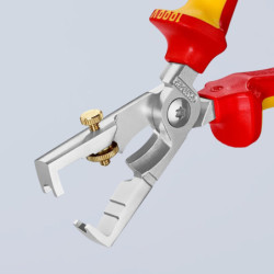Pince à dénuder STRIX avec coupe-câble - 13 66 180 T BK