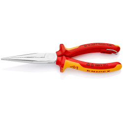 Pince bec cigogne chromée isolée 1000 V 200 mm - 26 16 200 T BK