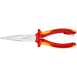 Pince bec cigogne chromée isolée 1000 V 200 mm - 26 16 200 T BK