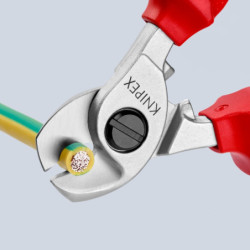 Pince coupe-câble isolée 1000 V diamètre 15mm - 95 16 165 T BK