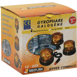 GYROPHARE MAGNETIQUE 12V /24V 17052